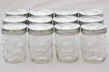 Ball Wide Mouth Pint Jars