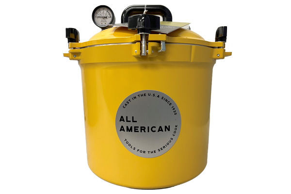 All American Yellow Pressure Cooker 21 Quart