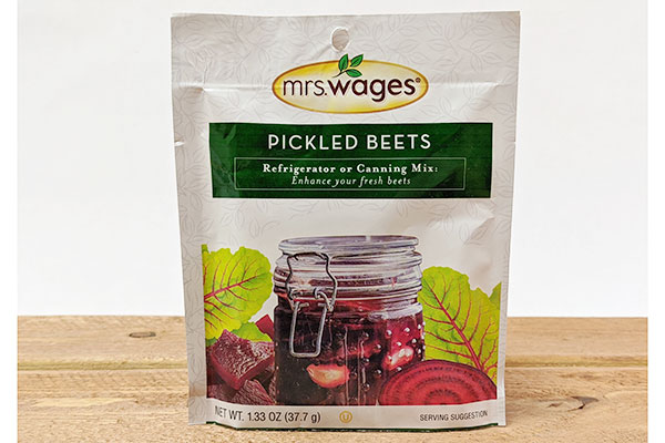 Mrs Wages Pickled Beets Refrigerator or Canning Mix