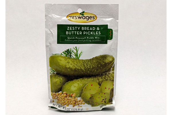 Mrs Wages Zesty Bread And Butter Pickles