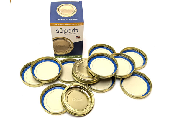 Wide Mouth Canning Lids and Bands