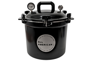 All American Black Pressure Cooker 21 Quart
