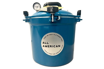 All American Blue Pressure Cooker 21 Quart