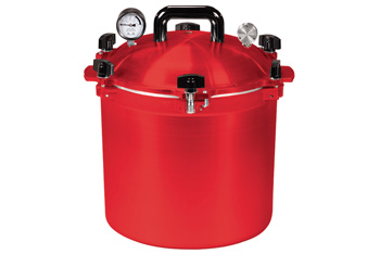 All American Red Pressure Canner 21 Quart