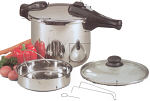 Chef's Design 4.8 Quart Pressure Cooker