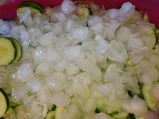 Cucumbers in Ice